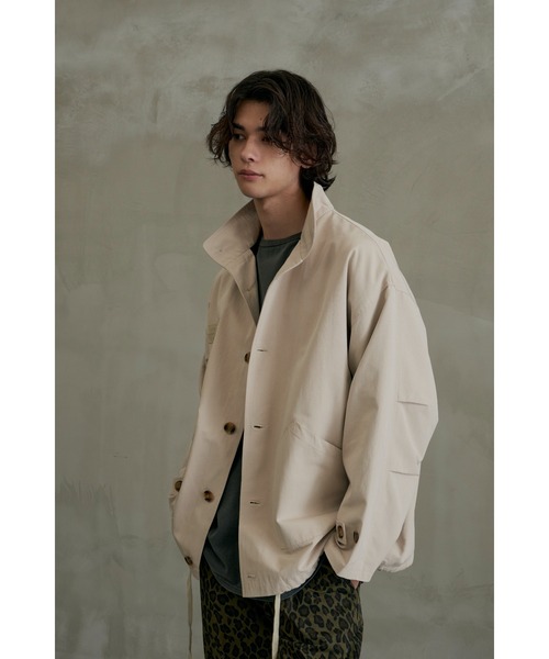 ＪＵＧＬＡＮＳ（ユグランス）の「Revo.　オーバーサイズ ミリタリージャケット（ミリタリージャケット・メンズ・アイボリー/ブラック/ベージュ・M/L）」の8枚目の写真