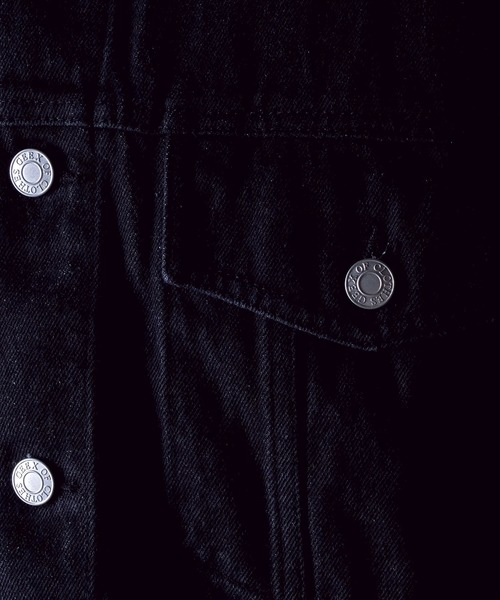 G.O.C（ジーオーシー）の「オーバードルマンデニムジャケット（デニムジャケット・メンズ・ブラック/ライトブルー/インディゴブルー・MEDIUM/LARGE）」の19枚目の写真