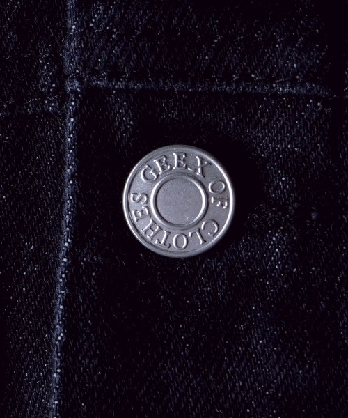 G.O.C（ジーオーシー）の「オーバードルマンデニムジャケット（デニムジャケット・メンズ・ブラック/ライトブルー/インディゴブルー・MEDIUM/LARGE）」の20枚目の写真