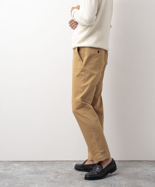 NOLLEY'S goodman（ノーリーズグッドマン）の「Holiday チノパンツ（チノパンツ・メンズ・ベージュ/オリーブ/ダークネイビー・S/M/L/XL）」の4枚目の写真