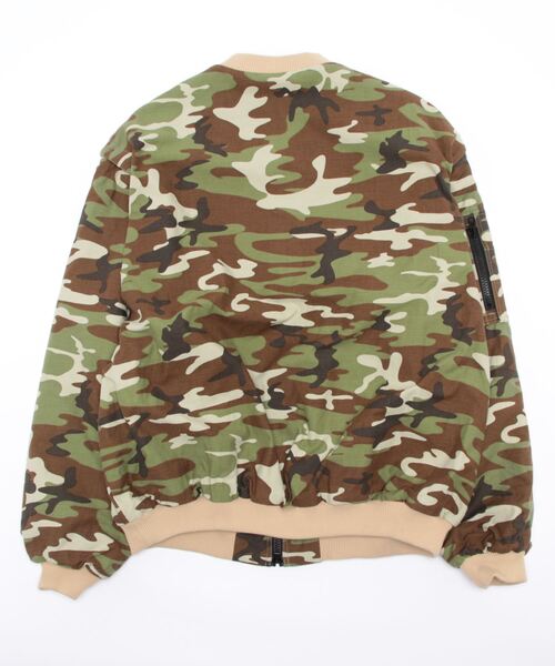 ESSAY(エッセイ)の「ESSAY/エッセイ/CAMO MA-1(その他アウター・メンズ・その他・F)」の3枚目の写真