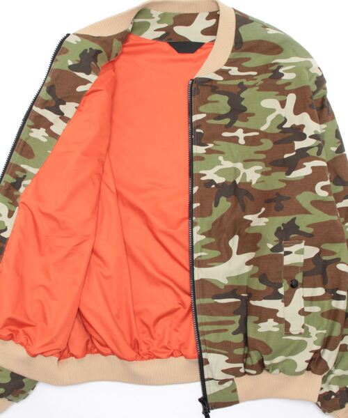 ESSAY(エッセイ)の「ESSAY/エッセイ/CAMO MA-1(その他アウター・メンズ・その他・F)」の2枚目の写真