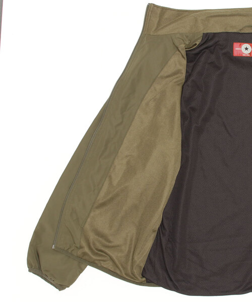 CONVERSE（コンバース）の「CONVERSE/コンバース スタンドカラー ウォームジャケット ライトアウター（ナイロンジャケット・メンズ・ブラック/カーキ/マスタード/ブルー・M/L/LL）」の5枚目の写真