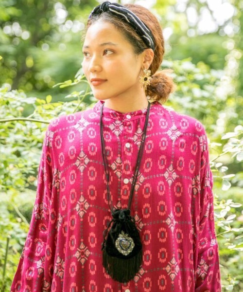チャイハネ(チャイハネ)の「【チャイハネ】スエルテポーチネックレス(ネックレス・レディース・その他1/その他2/その他3/その他4/その他5・FREE)」の3枚目の写真