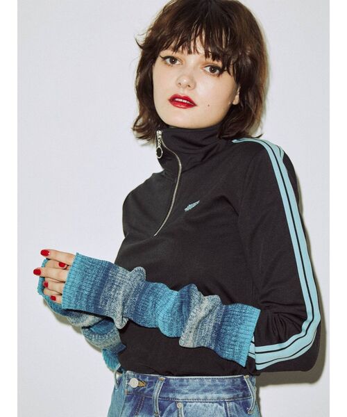 jouetie（ジュエティ）の「グラデーションアームウォーマー（アームカバー・レディース・ピンク/ブルー/グリーン・FREE）」の15枚目の写真