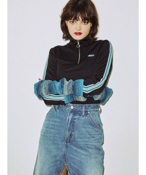 jouetie（ジュエティ）の「グラデーションアームウォーマー（アームカバー・レディース・ピンク/ブルー/グリーン・FREE）」の19枚目の写真