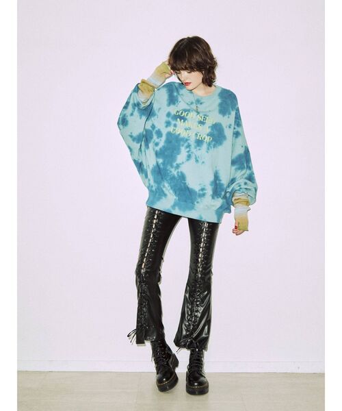 jouetie（ジュエティ）の「グラデーションアームウォーマー（アームカバー・レディース・ピンク/ブルー/グリーン・FREE）」の4枚目の写真