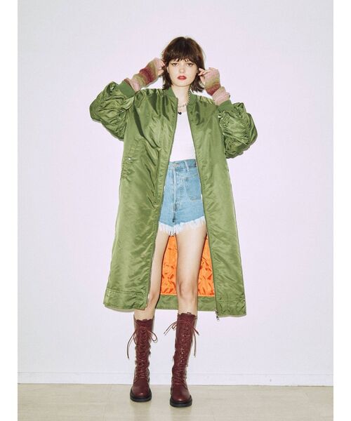 jouetie（ジュエティ）の「グラデーションアームウォーマー（アームカバー・レディース・ピンク/ブルー/グリーン・FREE）」の12枚目の写真