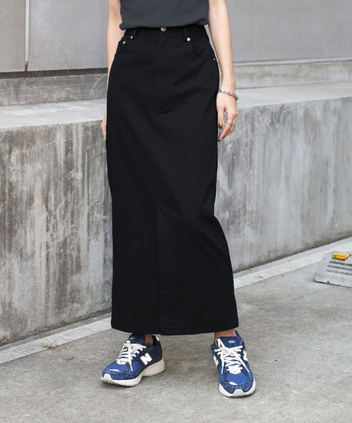 Auntie Rosa Holiday（アンティローザホリデー）の「ハイカウントスカート（スカート・レディース・ネイビー/ベージュ/カーキ/ブラック/ライトベージュ・マルチサイズ）」の2枚目の写真