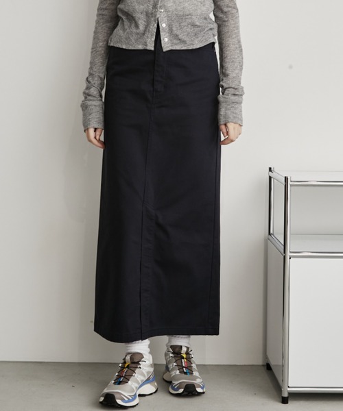 Auntie Rosa Holiday（アンティローザホリデー）の「ハイカウントスカート（スカート・レディース・ネイビー/ベージュ/カーキ/ブラック/ライトベージュ・マルチサイズ）」の9枚目の写真