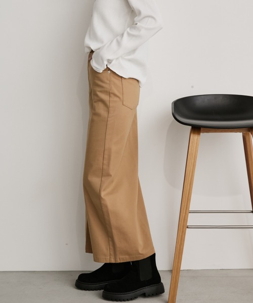 Auntie Rosa Holiday（アンティローザホリデー）の「ハイカウントスカート（スカート・レディース・ネイビー/ベージュ/カーキ/ブラック/ライトベージュ・マルチサイズ）」の19枚目の写真