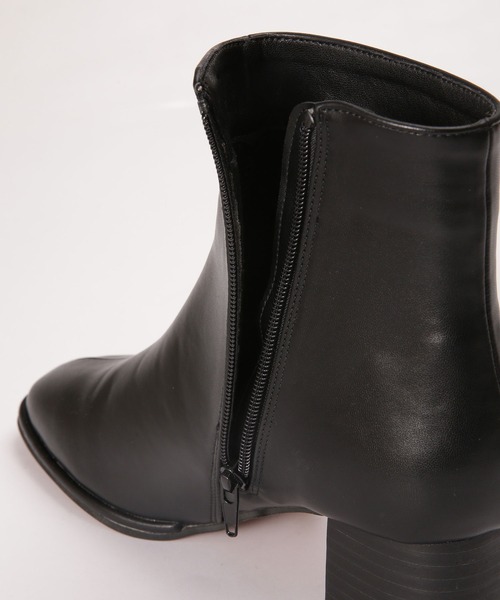 NANO universe（ナノユニバース）の「LB.03/ラウンドショートブーツ（ブーツ・レディース・ブラック/ブラウン・38/36/37）」の12枚目の写真