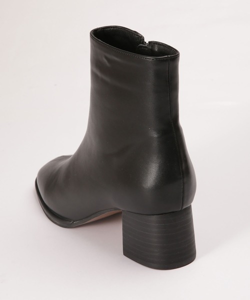 NANO universe（ナノユニバース）の「LB.03/ラウンドショートブーツ（ブーツ・レディース・ブラック/ブラウン・38/36/37）」の8枚目の写真