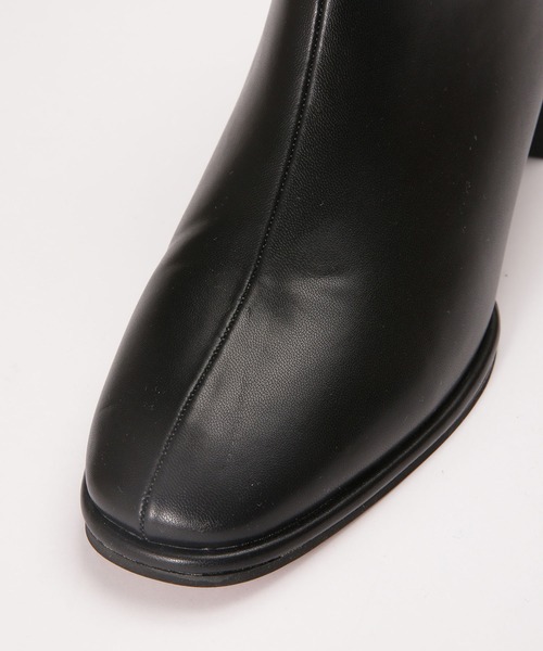 NANO universe（ナノユニバース）の「LB.03/ラウンドショートブーツ（ブーツ・レディース・ブラック/ブラウン・38/36/37）」の10枚目の写真