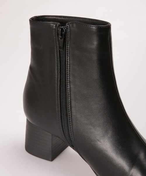 NANO universe（ナノユニバース）の「LB.03/ラウンドショートブーツ（ブーツ・レディース・ブラック/ブラウン・38/36/37）」の11枚目の写真