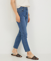 【感嘆パンツ】スリムテーパードデニム