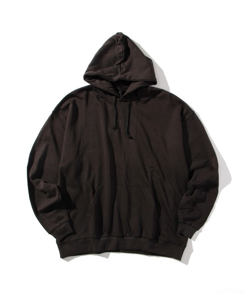 INASTUDIOS ZOO(イーナストゥディオスズー)の「「INASTUDIOS SELECT」ルーズフィット 裏毛プルパーカー(パーカー・メンズ・グリーン/アッシュ/オフホワイト/ブラック/ネイビー/杢グレー・LARGE/X-LARGE/MEDIUM)」の1枚目の写真