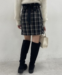 one after another NICE CLAUP | 【セットアップで着れる】スタイルアップチェックスカート(スカート)