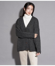 ミックスヤーンカーディガン