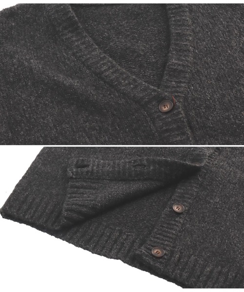 ANAP（アナップ）の「ミックスヤーンカーディガン（カーディガン/ボレロ・レディース・グリーン/ブラウン/ブラック・FREE）」の13枚目の写真