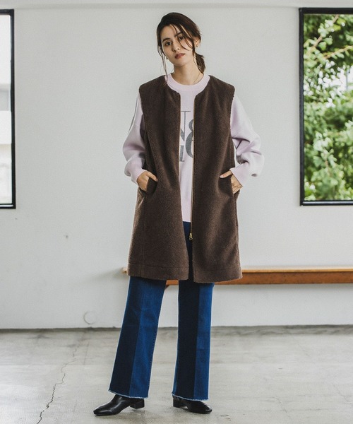 LEPSIM（レプシィム）の「ロゴニットプルオーバー 170817（ニット