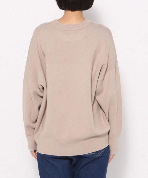 LEPSIM（レプシィム）の「ロゴニットプルオーバー　170817（ニット/セーター・レディース・グレイッシュベージュ/チャコールグレー/ピンク・FREE）」の17枚目の写真