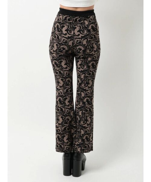 EVRIS（エヴリス）の「マーブルフレアニットパンツ（その他パンツ・レディース・グリーン/ブラック・FREE）」の16枚目の写真