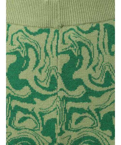 EVRIS（エヴリス）の「マーブルフレアニットパンツ（その他パンツ・レディース・グリーン/ブラック・FREE）」の21枚目の写真