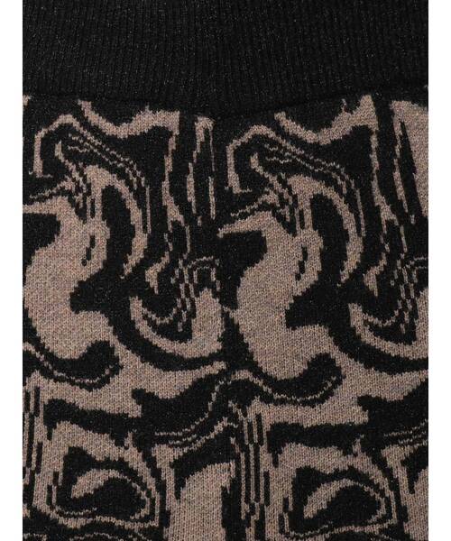 EVRIS（エヴリス）の「マーブルフレアニットパンツ（その他パンツ・レディース・グリーン/ブラック・FREE）」の22枚目の写真