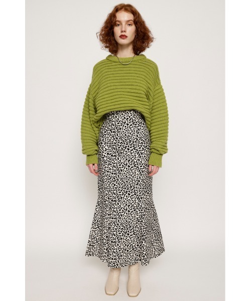 SLY（スライ）の「MERMAID LONG SKIRT マーメイド ロングスカート（スカート・レディース・マルチ/ブラック・0/1/2）」の8枚目の写真