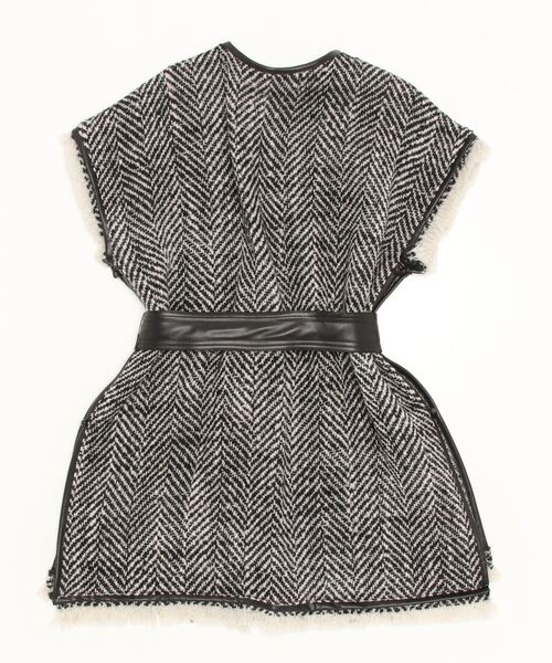 RehersalL（リハーズオール）の「rehersall/リハーズオール/ツイードジレ（その他アウター・レディース・ブラック・F）」の11枚目の写真