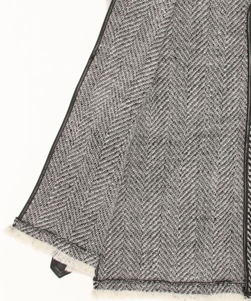 RehersalL（リハーズオール）の「rehersall/リハーズオール/ツイードジレ（その他アウター・レディース・ブラック・F）」の4枚目の写真