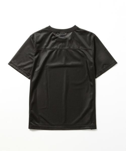 Champion（チャンピオン）の「CHAMPION×BEAMS / 別注 ナイロンメッシュTシャツ （Tシャツ/カットソー・メンズ・ホワイト/ブラック/ネイビー・SMALL/LARGE/MEDIUM）」の18枚目の写真