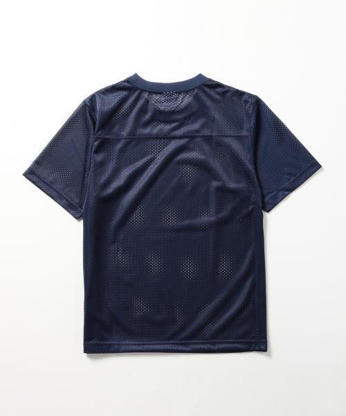 Champion（チャンピオン）の「CHAMPION×BEAMS / 別注 ナイロンメッシュTシャツ （Tシャツ/カットソー・メンズ・ホワイト/ブラック/ネイビー・SMALL/LARGE/MEDIUM）」の14枚目の写真