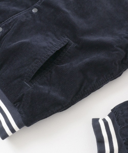 Carhartt（カーハート）の「CARHARTT　LETTERMAN JACKET（スタジャン・メンズ・ブラック/ネイビー・MEDIUM/LARGE）」の7枚目の写真