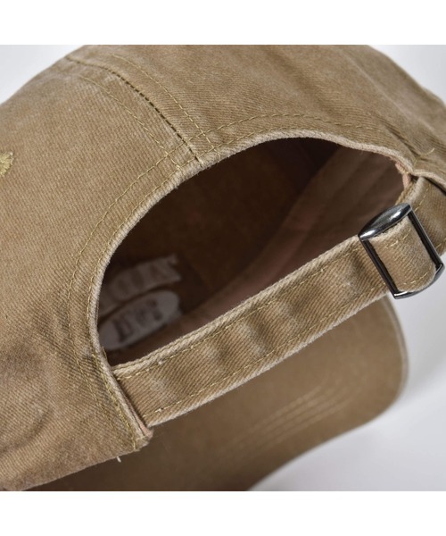 ZIDDY（ジディ）の「ZIDDY/アジャスター付きロゴ刺繍入りキャップ（キャップ・キッズ・グリーン/ベージュ・ONESIZE）」の5枚目の写真