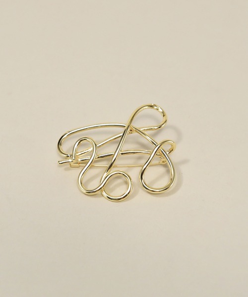 styiro（スタイロ）の「メタルモチーフブローチ（ブローチ/コサージュ・レディース・ゴールド/シルバー・FREE）」の5枚目の写真