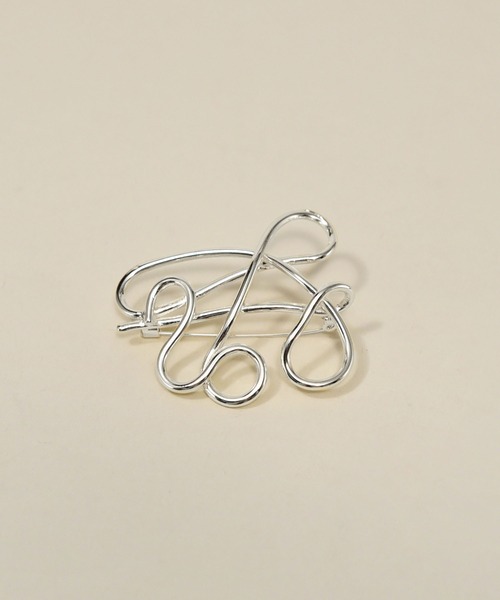 styiro（スタイロ）の「メタルモチーフブローチ（ブローチ/コサージュ・レディース・ゴールド/シルバー・FREE）」の3枚目の写真