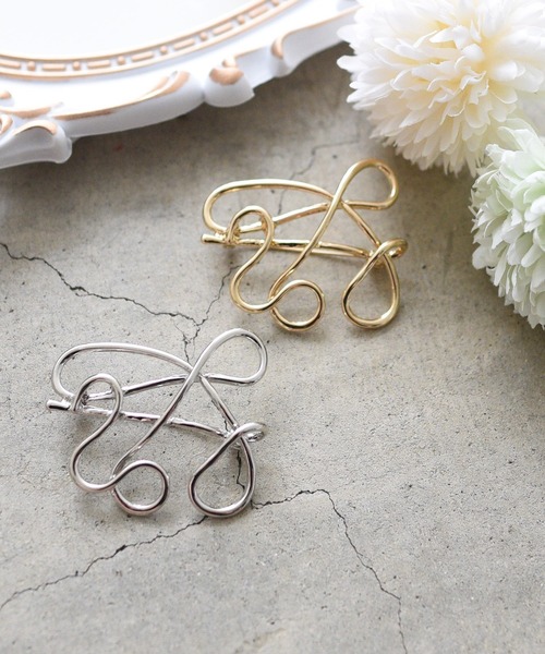 styiro（スタイロ）の「メタルモチーフブローチ（ブローチ/コサージュ・レディース・ゴールド/シルバー・FREE）」の14枚目の写真