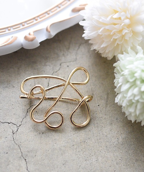 styiro（スタイロ）の「メタルモチーフブローチ（ブローチ/コサージュ・レディース・ゴールド/シルバー・FREE）」の16枚目の写真