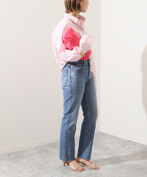 SLOBE IENA(スローブイエナ)の「【ADD CULUMN/アドカラム】 RIN-Mハンドバッグ(ハンドバッグ・レディース・ピンク/ブラック・FREE)」の14枚目の写真