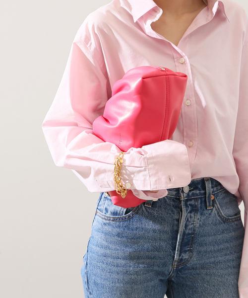 SLOBE IENA(スローブイエナ)の「【ADD CULUMN/アドカラム】 RIN-Mハンドバッグ(ハンドバッグ・レディース・ピンク/ブラック・FREE)」の16枚目の写真