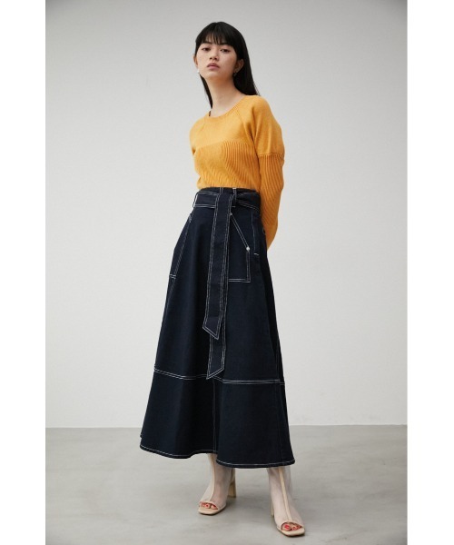 AZUL by moussy(アズールバイマウジー)の「OPEN TOE SHEER SHORT BOOTS/オープントーシアーショートブーツ(ブーツ・レディース・ブラック/ライトベージュ・MEDIUM/LARGE/SMALL/LL)」の20枚目の写真