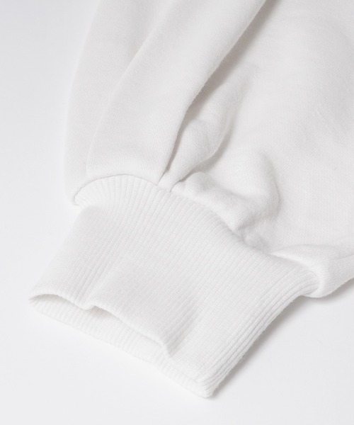 coca（coca）（コカ）の「＼新色登場／ビッグシルエットロゴスウェット（スウェット・レディース・チャコール/ネイビー/ホワイト/ピンク/ライトベージュ/イエロー・M/L）」の9枚目の写真