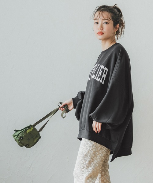 セール】＼新色登場／ビッグシルエットロゴスウェット