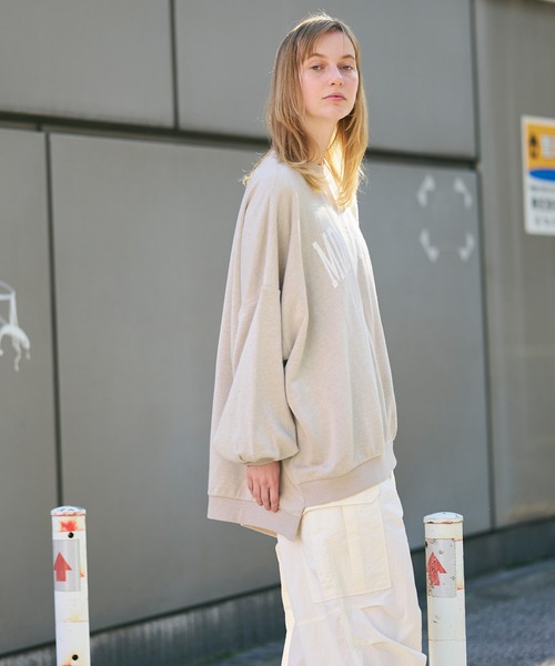 セール】＼新色登場／ビッグシルエットロゴスウェット（スウェット