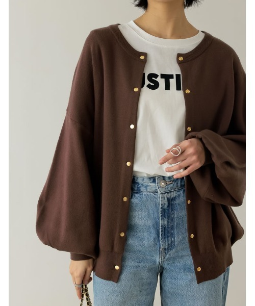 Re:EDIT（リエディ）の「[2023S/S COLLECTION]金釦オーバーサイズ 