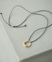 PAPILLONNER | リングロープネックレス/PAPILLONNER/パピヨネ(ネックレス)