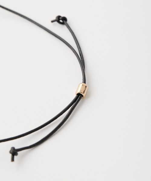PAPILLONNER（パピヨネ）の「リングロープネックレス/PAPILLONNER/パピヨネ（ネックレス・レディース・シルバー/ゴールド・FREE）」の5枚目の写真