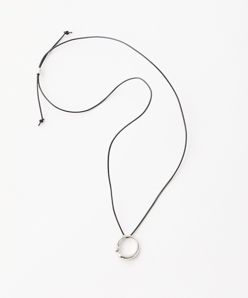 PAPILLONNER（パピヨネ）の「リングロープネックレス/PAPILLONNER/パピヨネ（ネックレス・レディース・シルバー/ゴールド・FREE）」の11枚目の写真